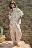 Yara Paisley Shirt White